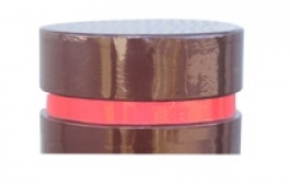 Stahlpoller PHARUS mit Ziernut, Ø 121 mm, Höhe: 750 mm, ortsfest